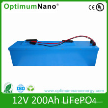 Batería solar 12V 200ah (LiFePO4) con PCM y cargador